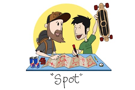 spot skate palabras sitio patinar