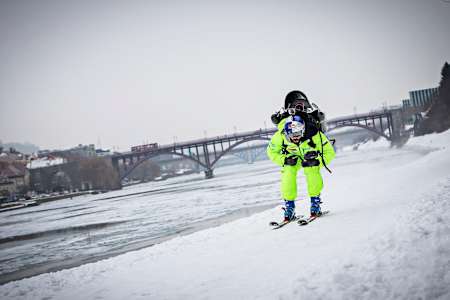 Filip Flisar Jetpack 2.0 po Mariboru.