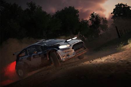 A screenshot from the video game, DiRT 4