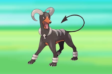 Une image de Houndoon, Pokemon deuxième génération