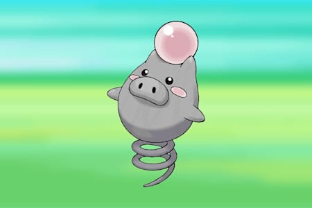 Spoink has to keep bouncing or it will die.