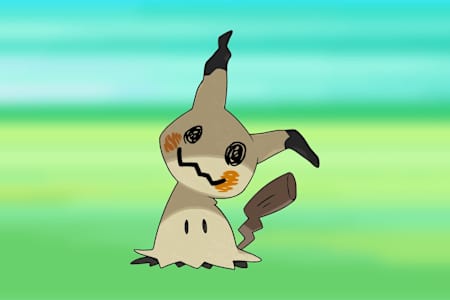 Mimiqui, Pokémon de type Spectre et Fée de la septième génération.