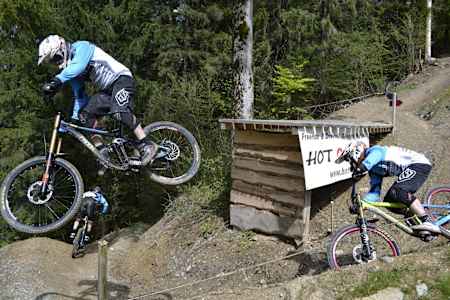 Schweizer Shredder am Wiriehorn.