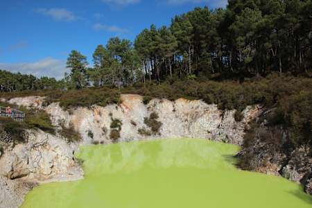 Wo der Teufel sein Bad nimmt.