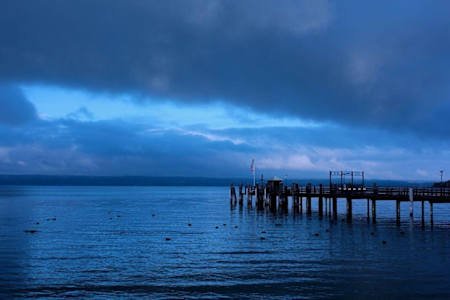 Die Ruhe vor dem Sturm am Ammersee.