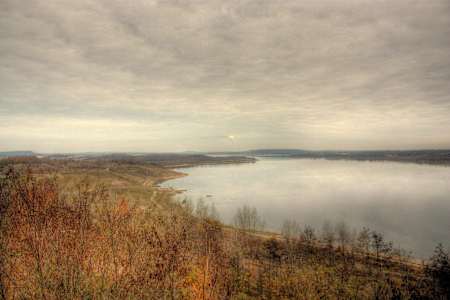Künstlich, aber schön (und tief): Der Geiseltalsee