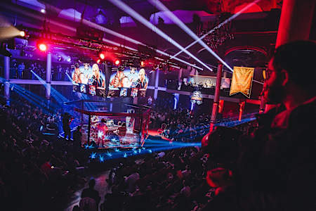 A view from the crowd at Red Bull Kumite 2016