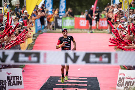 Atleta terminando una prueba