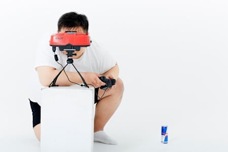 22年前に発売されていた元祖VRゲーム機を楽しむ