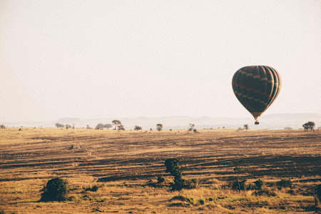 Volar en globo por Tanzania será una experiencia inolvidable.