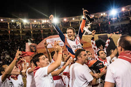 Levi Sherwood, vainqueur à Madrid