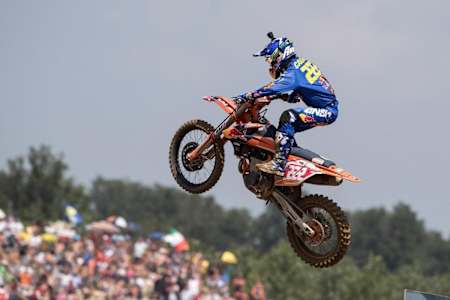 Tony Cairoli in gara a Ottobiano