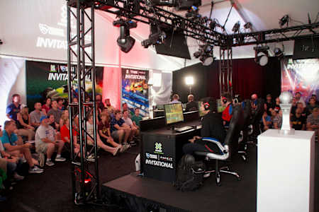 By Sunday, the bleachers were increasingly full