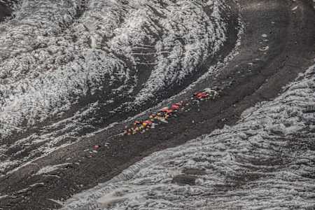 Baza pod K2 widziana z góry