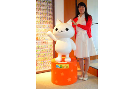 熊谷美恵さん近影。コロプラ本社にて