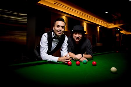 Brian致力推廣本地運動員，去年拍攝了一系列暗黑系列的照片，備受讚賞。