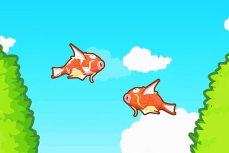 They’re hopping, not splashing