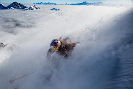 Jérémie Heitz liebt Komfort - zumindest beim Helm!