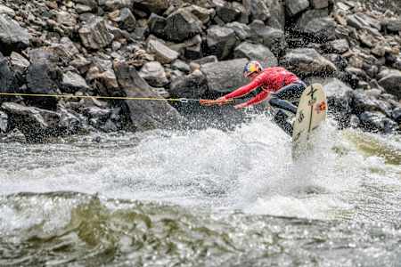 Kai Lenny is a master of crossing two sports together.