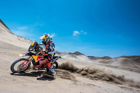 Etappe 1: Mit Startnummer 2 in die Wüste geschickt