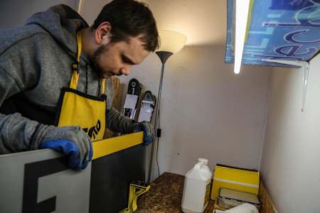 Zabezpieczamy ślizg taśmą