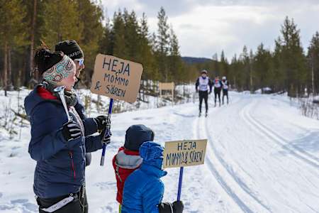 No need to follow the race IRL while freezing, follow it from your couch.