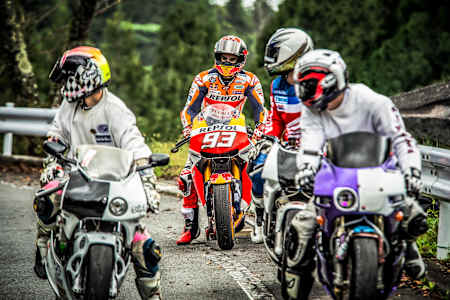 マルク・マルケス＠箱根ターンパイク