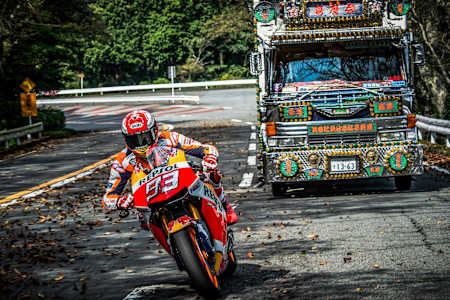 マルク・マルケス＠箱根ターンパイク