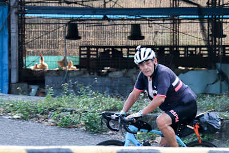 對於首次抵台的車手們，路上總是充滿著處處驚奇