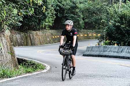 香港車手Jonathan是賽會唯一的東方臉孔