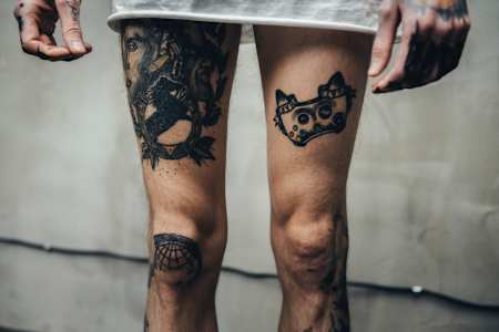 Xbox ovladač - work hard, play hard