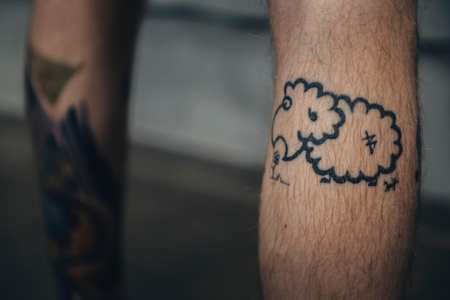 Ovečku Kuba maloval od čtrnácti let, tak si ji nechal zvěčnit