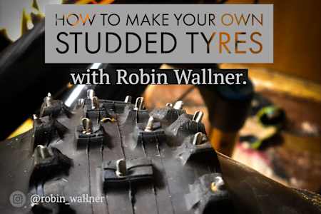 How to make your own studded tyres.