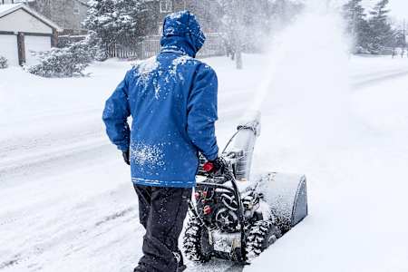 Odśnieżanko bladym świtem - może być coś piękniejszego?