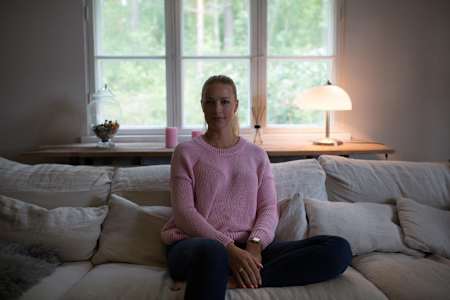 A photo of Mia Stellberg posing for the camera