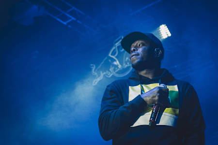 Dizzee Rascal performing Boy In Da Corner on the RBMA UK Tour 2016