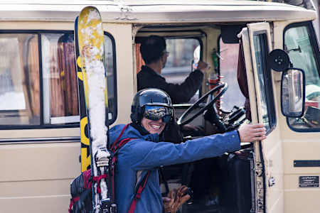 Na cestě za prašanem musíte občas využít i něco jiného, než jen lanovky