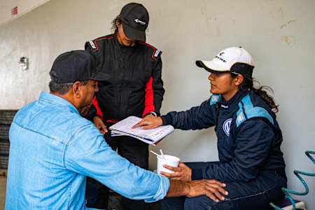 BS Pruthvi, Shivani's father, was a pilot who competed in Bengaluru's local rallies in the 1990s.