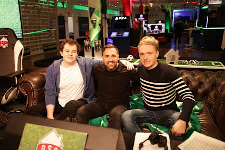 Richard Buckley (links) und Brandon Smith (rechts) führen auch beim DSC II durch das Event.