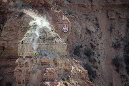 Cam Zink rides during Red Bull Rampage in Virgin, UT, USA on 14 October, 2016.