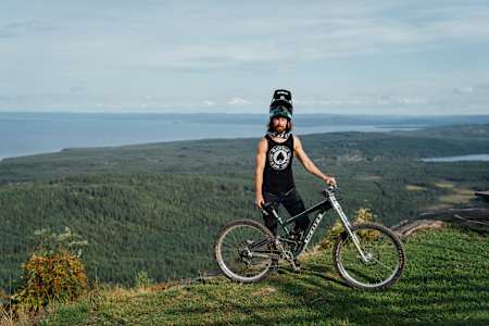 Dangerholm and one of his bikes spotted in the wild.