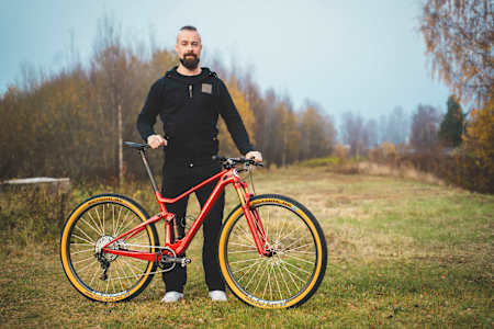 His bike building obsession started almost 2 decades ago.