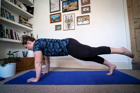 Nothing burns like a plank.