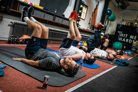 Du sport, de la nutrition, et des conseils fournis par nos experts étaient au programme de l'entrainement de l’équipe de Counter Strike Global Offensive de G2 Esports.