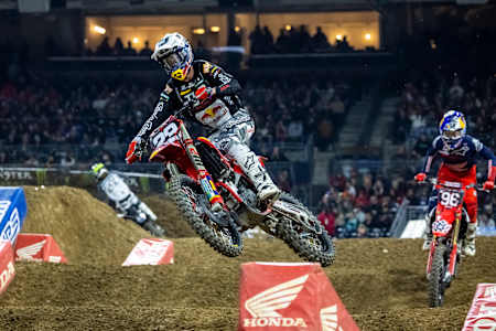San Diego Supercross 2022 Michael Mosiman Track