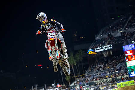 San Diego Supercross 2022 Michael Mosiman Jump