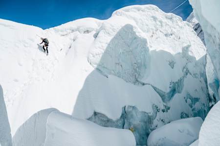 Andrzej Bargiel pod Everestem