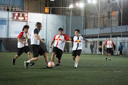  Teorema, Yoiker, Choque y Gazir en el partido de campeones