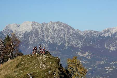 Dal Col Visentin si ha una visione a 360°