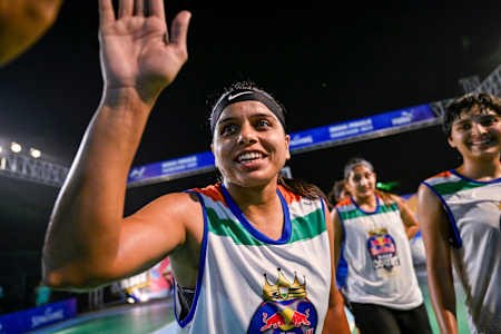 Raspreet Sidhu at Red Bull Half Court 2022 India Finals